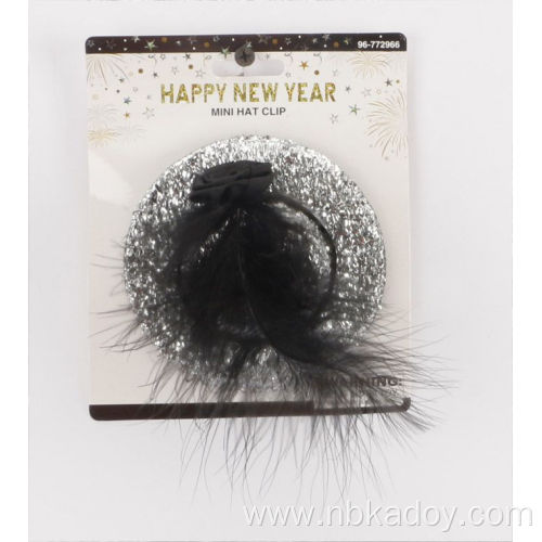 NEW YEAR MINI DECORATION HAT CLIP